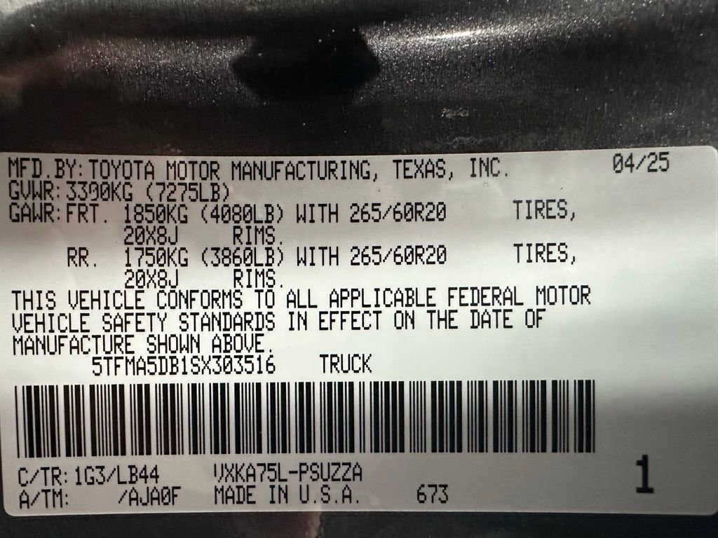 Used 2025 Toyota Tundra 1794 Edition image 11