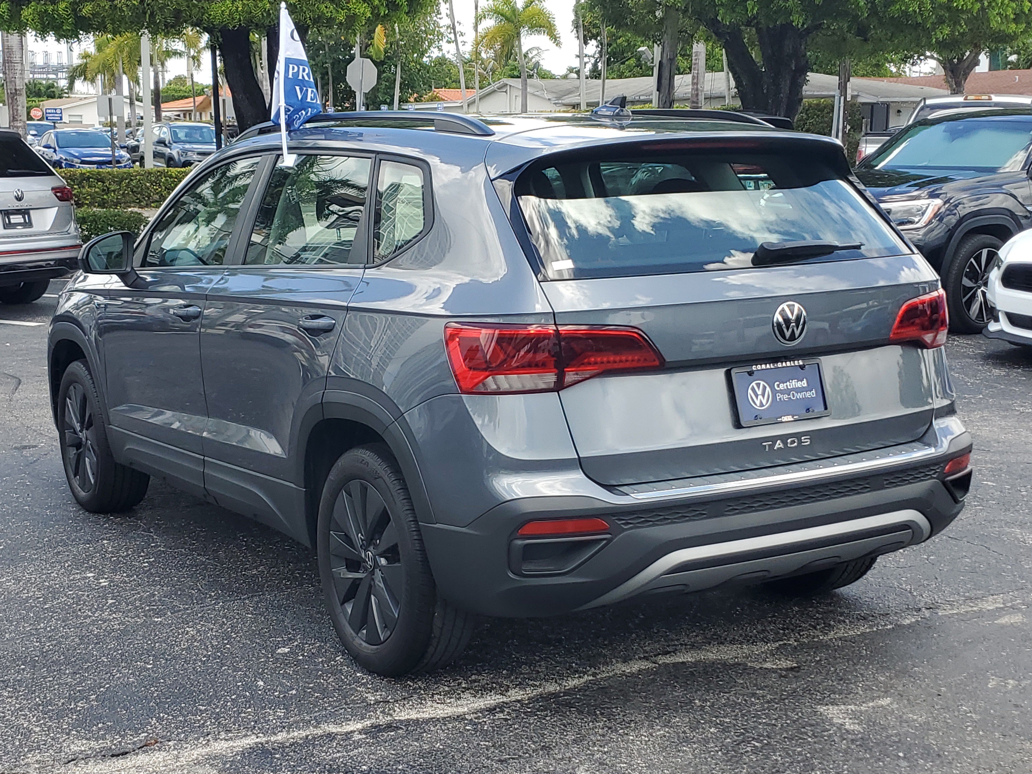 Certified 2023 Volkswagen Taos S w/ Driver Assistance Package FWD image 3