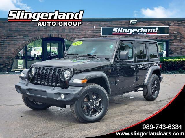 Used 2022 Jeep Wrangler Unlimited Sport image 1