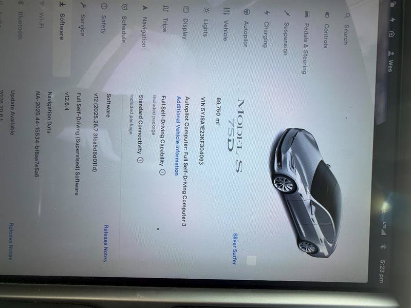 Used 2019 Tesla Model S 75D AWD/4WD image 13
