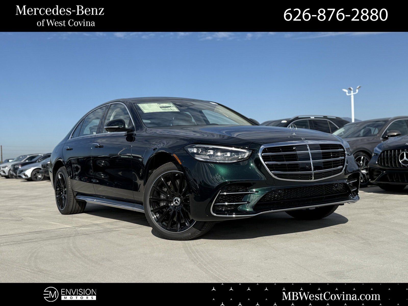 New 2026 Mercedes-Benz S 580 4MATIC Sedan