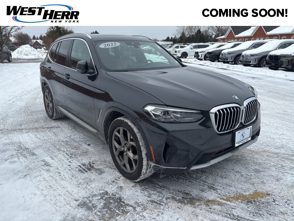 Used 2022 BMW X3 xDrive30i w/ Premium Package 2