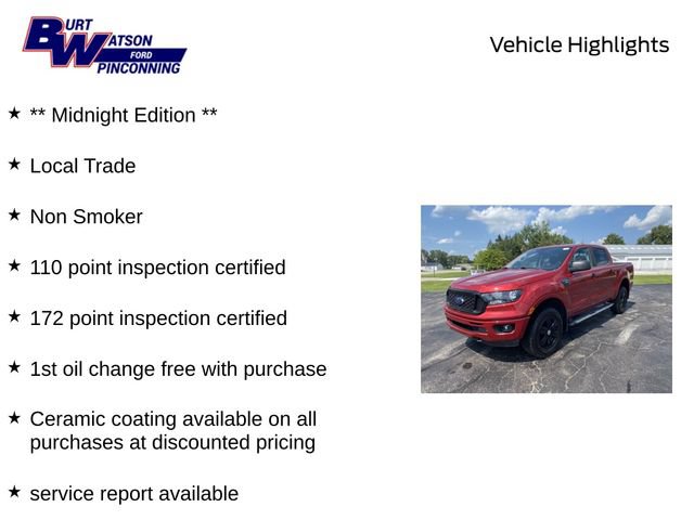 Used 2020 Ford Ranger XLT w/ Equipment Group 301A Mid AWD/4WD image 9