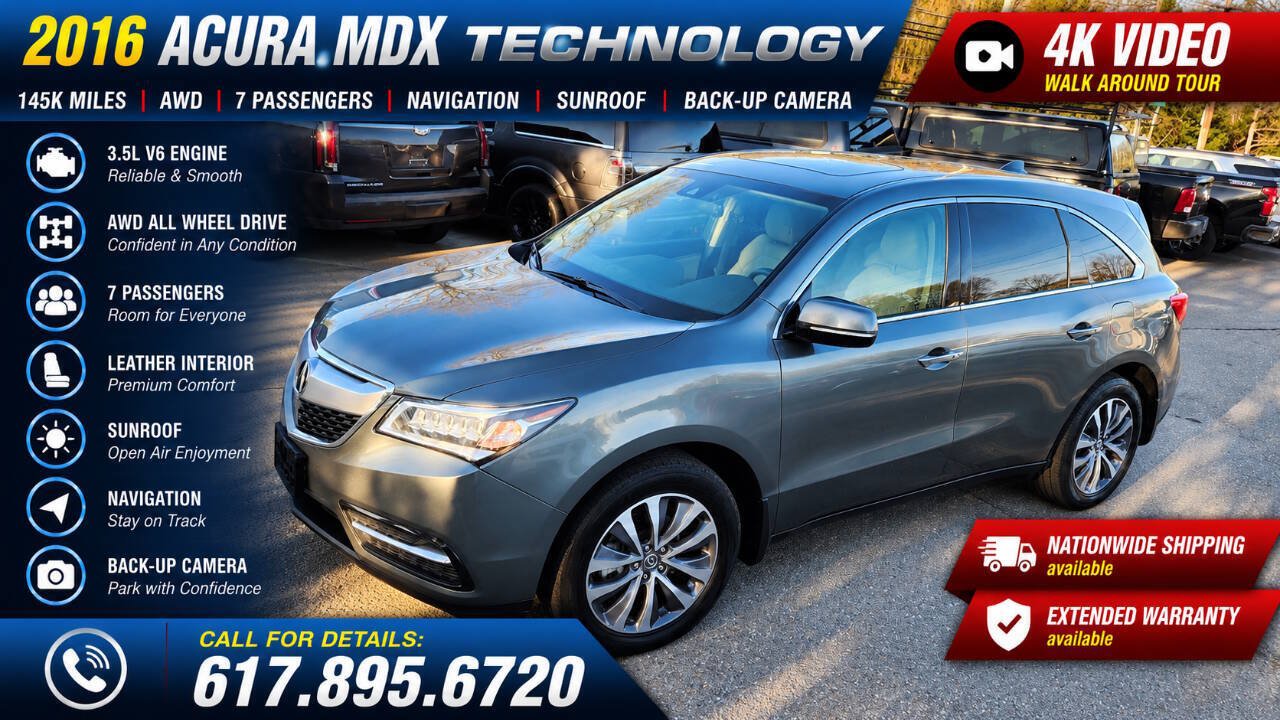 Used 2016 Acura MDX w/ Technology Package