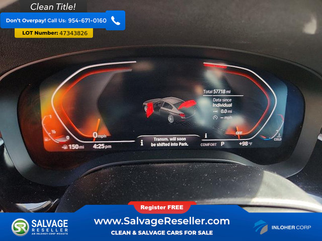 Used 2020 BMW 530i w/ Convenience Package RWD image 12