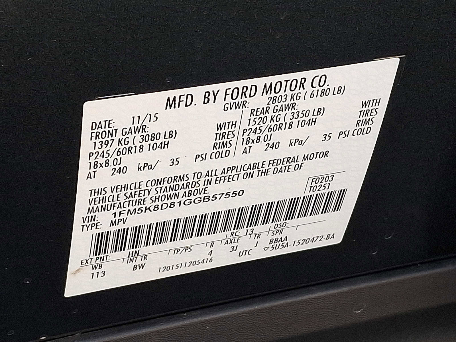 Used 2016 Ford Explorer XLT w/ Equipment Group 202A image 27