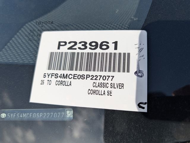 Used 2025 Toyota Corolla SE image 36