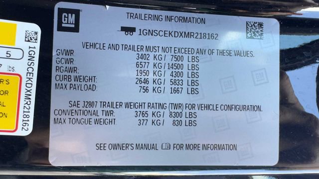 Used 2021 Chevrolet Suburban RST w/ Luxury Package RWD image 42