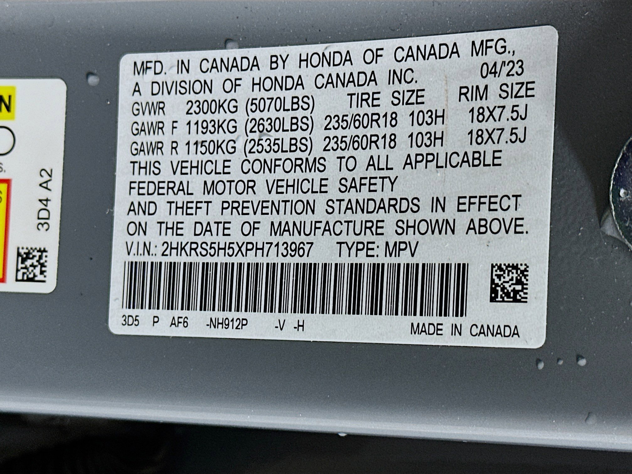 Used 2023 Honda CR-V Sport image 12