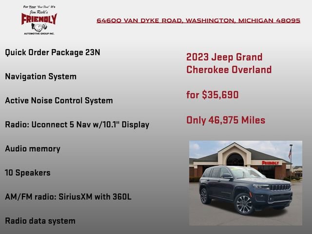 Used 2023 Jeep Grand Cherokee Overland image 5