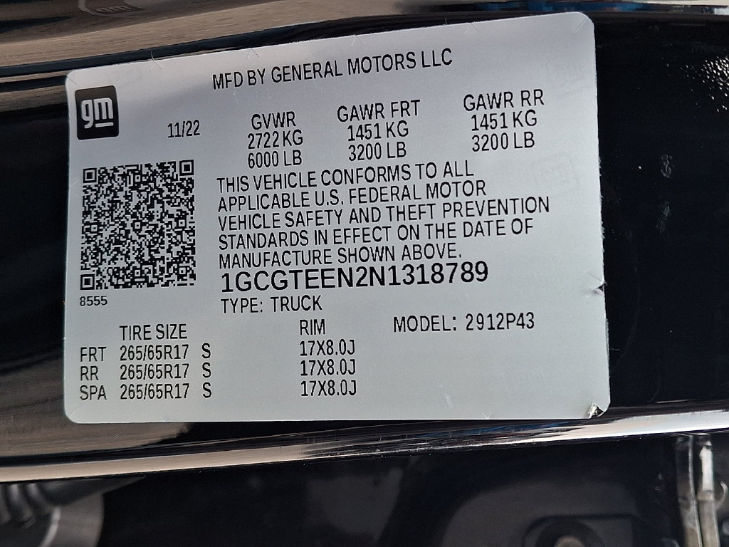 Used 2022 Chevrolet Colorado ZR2 AWD/4WD image 29