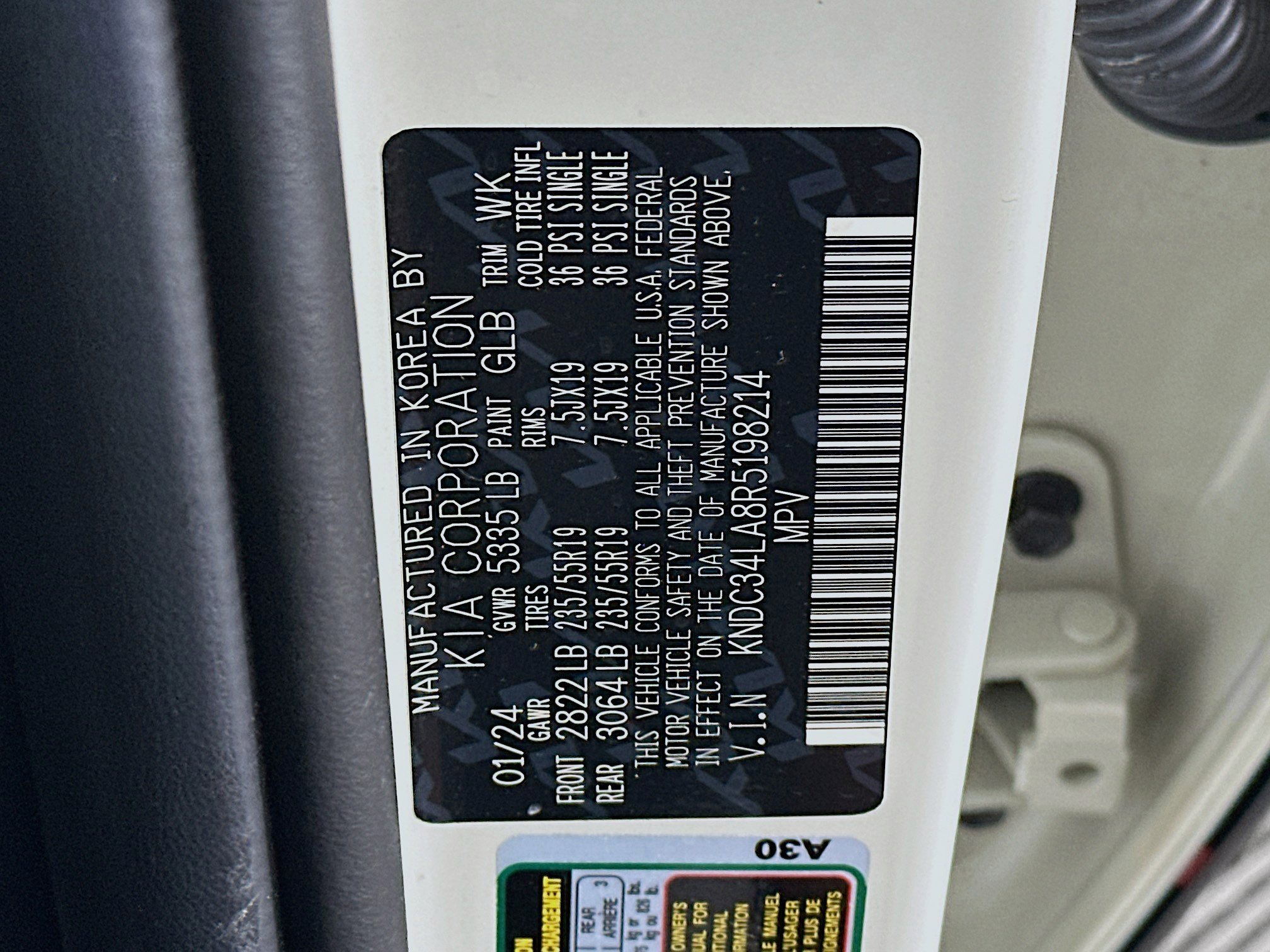 Used 2024 Kia EV6 Light RWD image 12