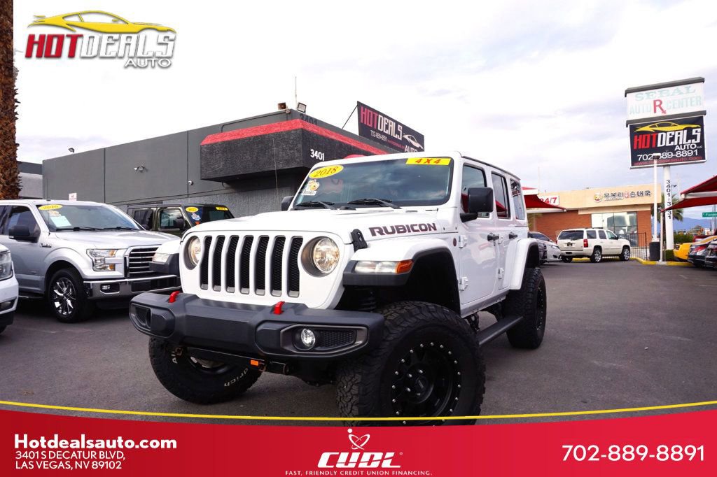 Used 2018 Jeep Wrangler Unlimited Rubicon image 1