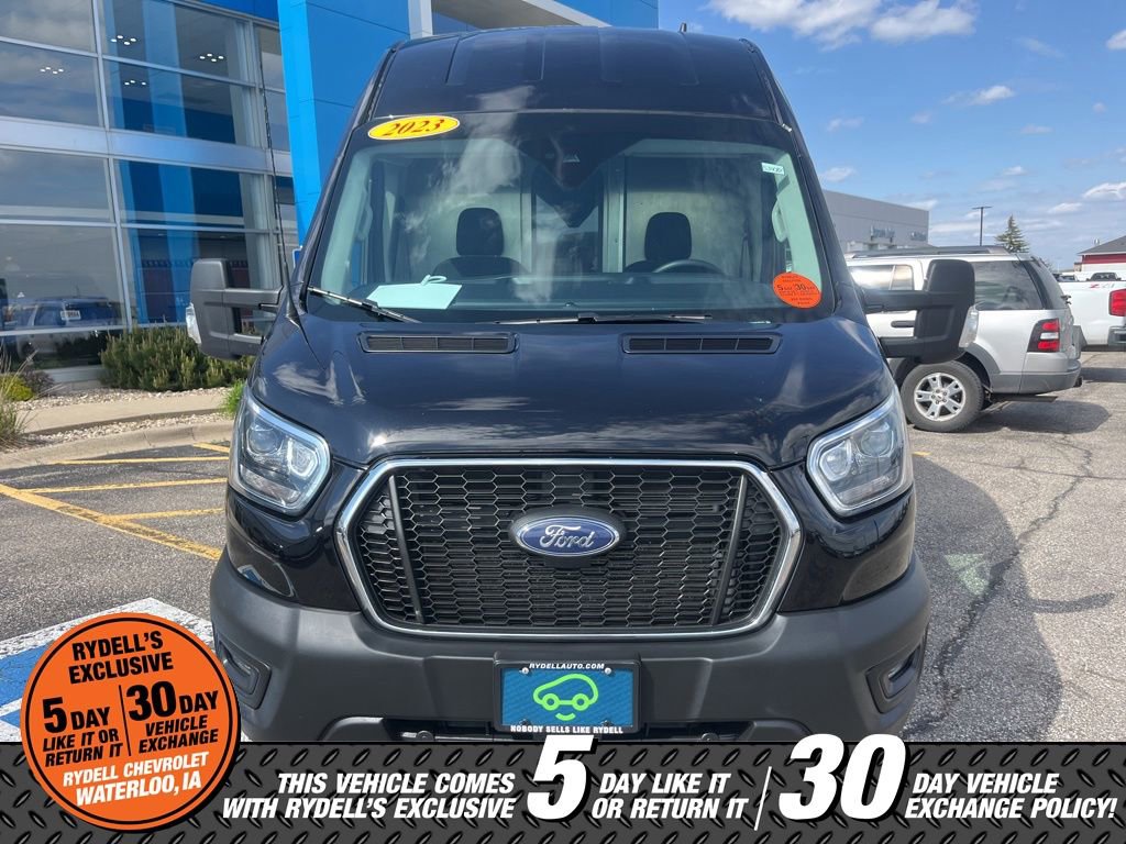 Used 2023 Ford Transit 350 148 High Roof Extended w/ Load Area Protection Package RWD image 11