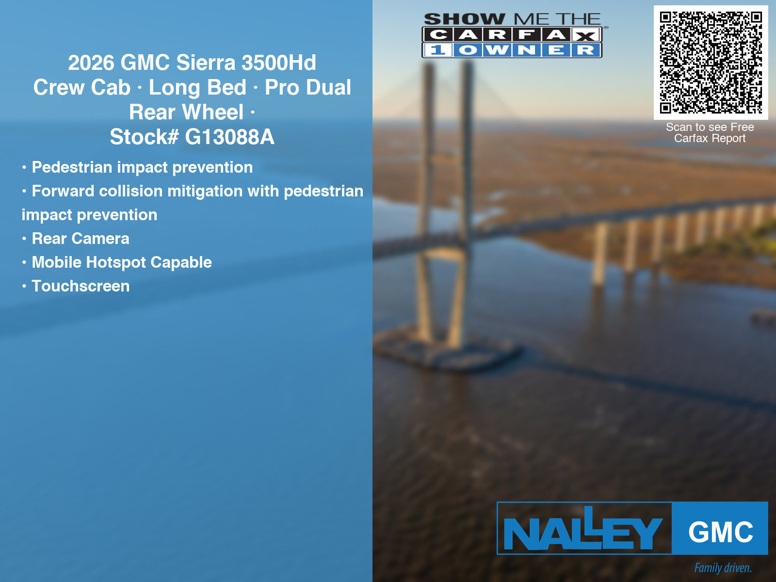 Used 2026 GMC Sierra 3500 Pro w/ 1SA Pro Safety Plus Package AWD/4WD image 7