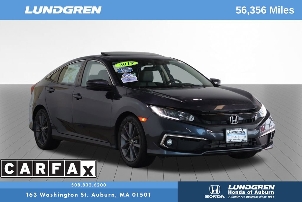 Certified 2019 Honda Civic EX