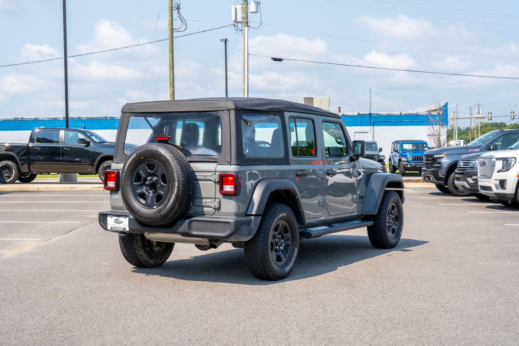 Used 2021 Jeep Wrangler Unlimited Sport AWD/4WD image 5