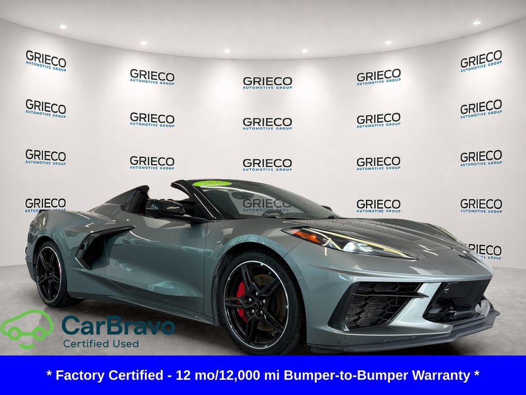 Used 2022 Chevrolet Corvette Stingray Preferred Conv w/ Z51 Performance Package
