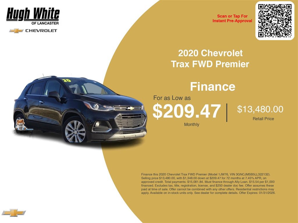 Used 2020 Chevrolet Trax Premier image 3