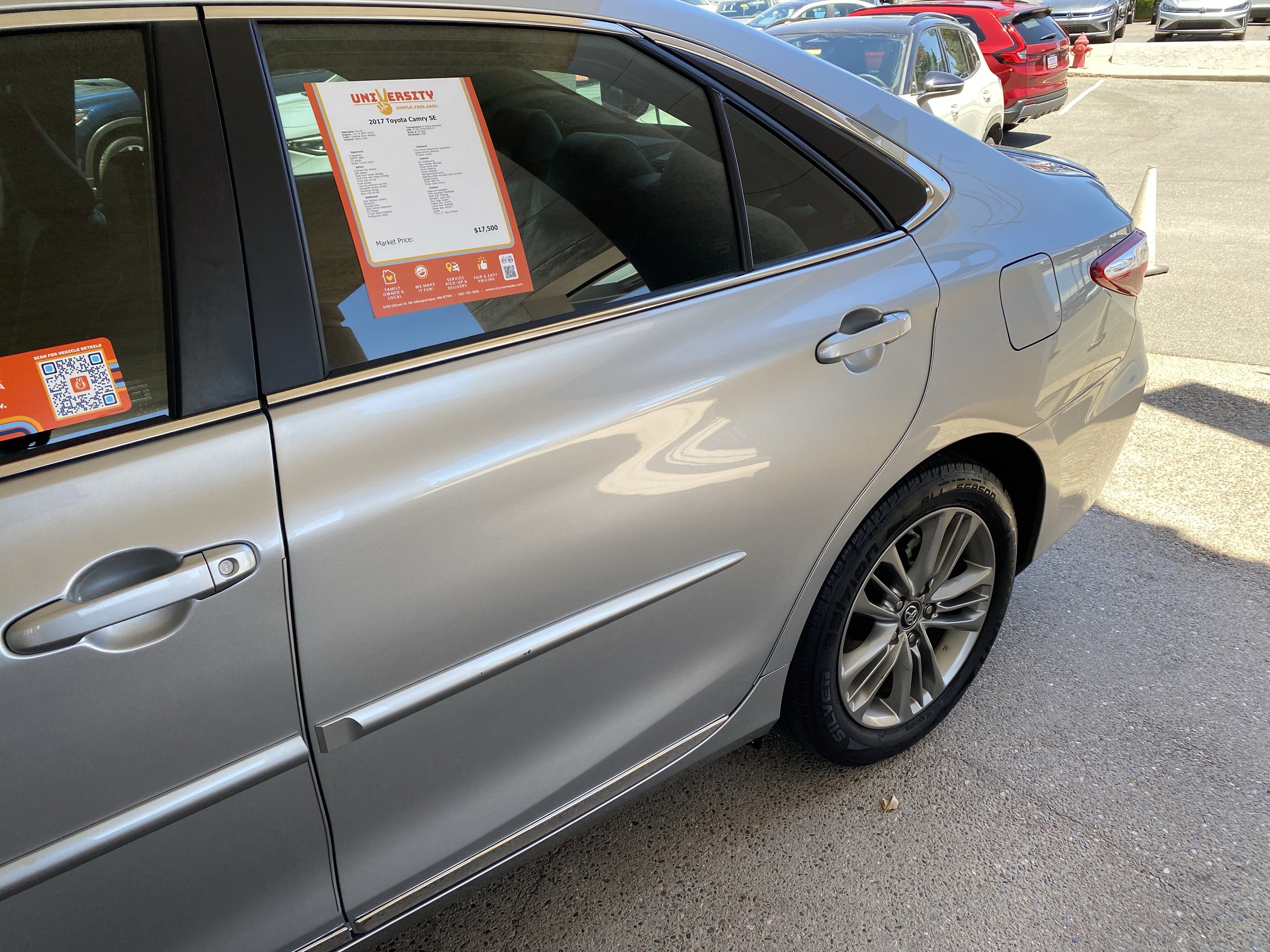 Used 2017 Toyota Camry SE FWD image 54