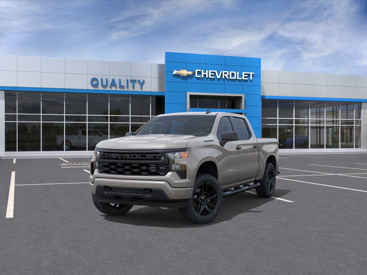 New 2026 Chevrolet Silverado 1500 Custom w/ Turbomax Blackout Package RWD image 25