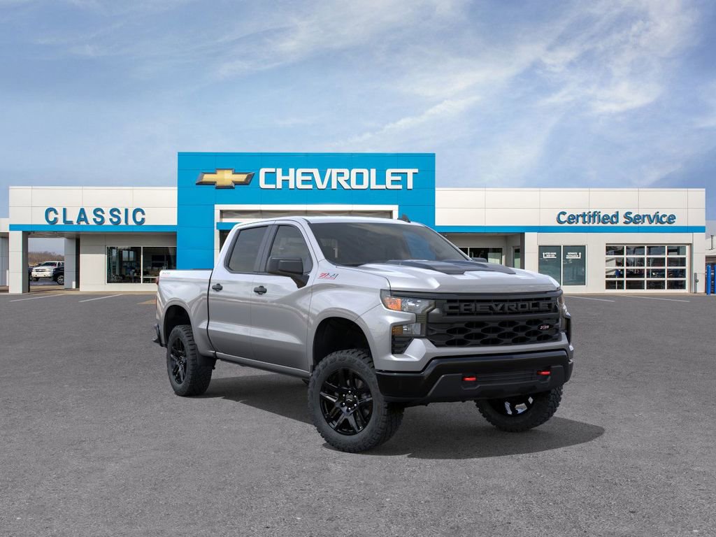 New 2026 Chevrolet Silverado 1500 Custom Trail Boss w/ LPO, Dark Essentials Package image 1