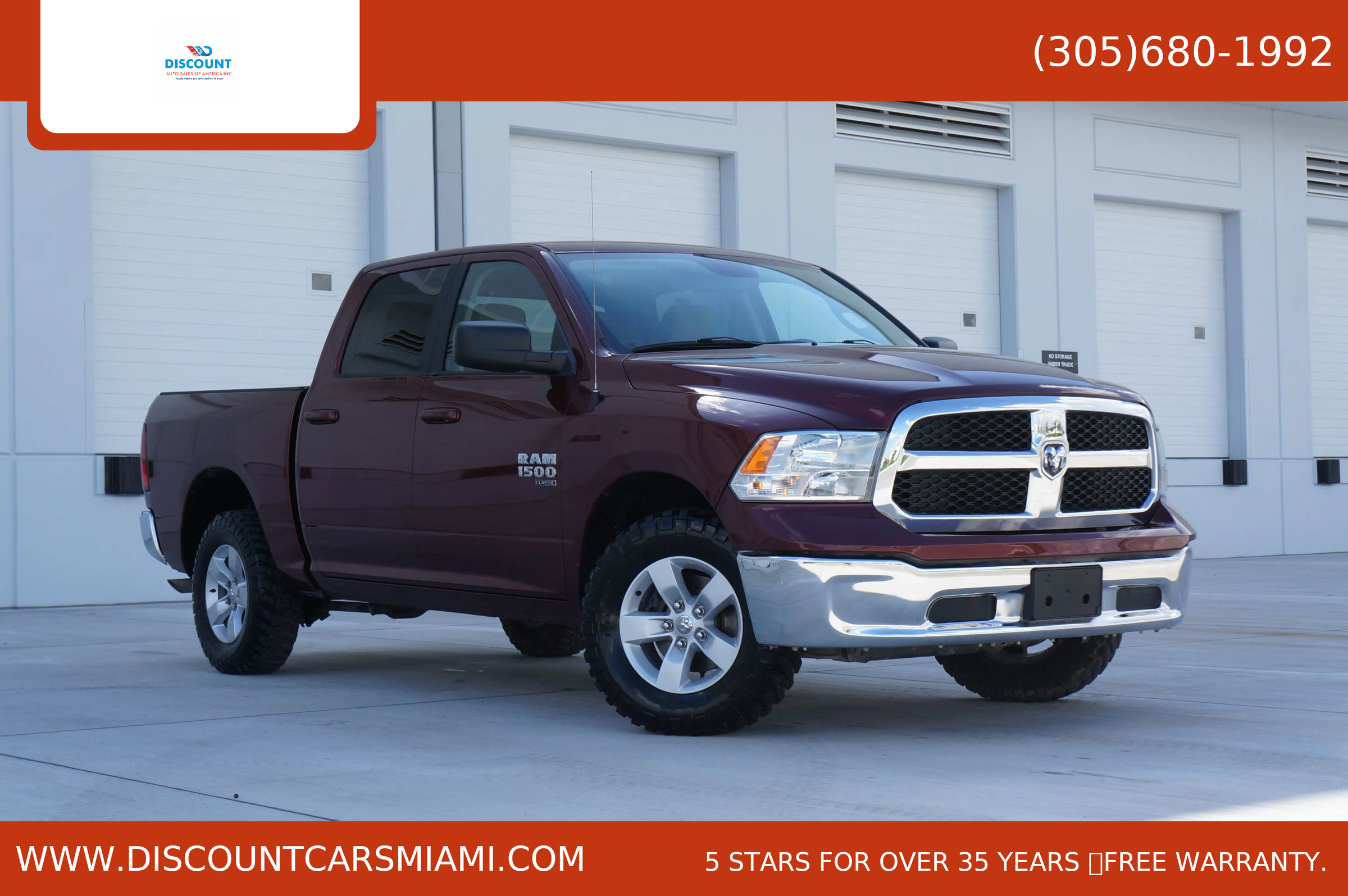 Used 2021 RAM 1500 Classic SLT image 1