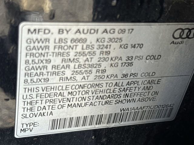 Used 2018 Audi Q7 3.0T Premium image 34