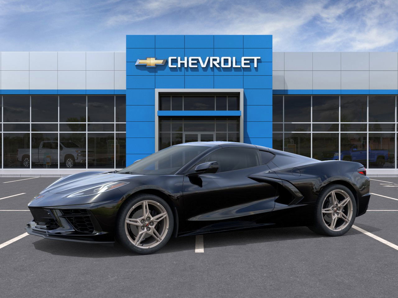 New 2026 Chevrolet Corvette Stingray Premium Cpe w/ Stealth Interior Trim Package RWD image 48