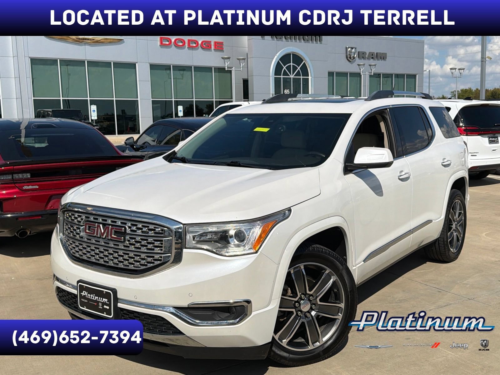 Used 2019 GMC Acadia Denali FWD image 1