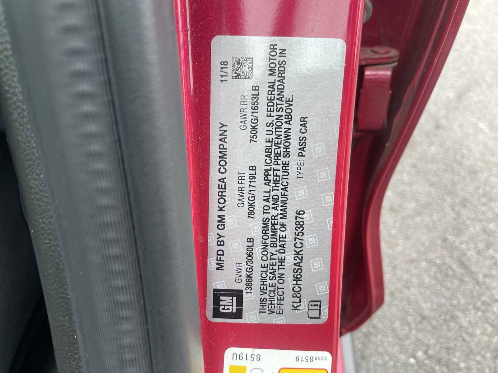 Used 2019 Chevrolet Spark ACTIV FWD image 24