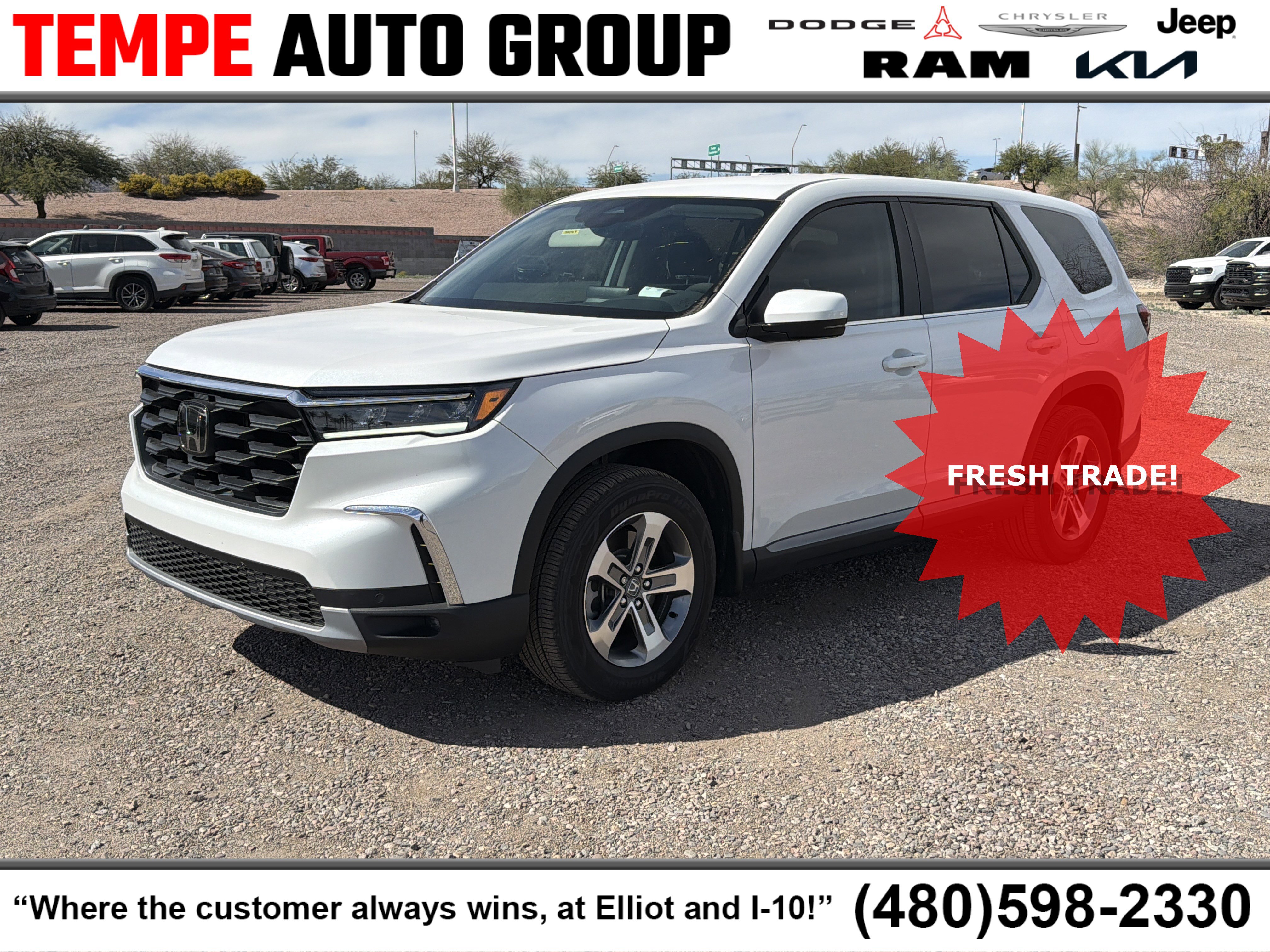 Used 2025 Honda Pilot EX-L image 1