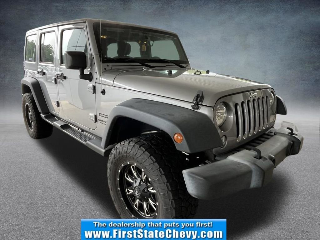Used 2017 Jeep Wrangler Unlimited Sport w/ Quick Order Package 24S