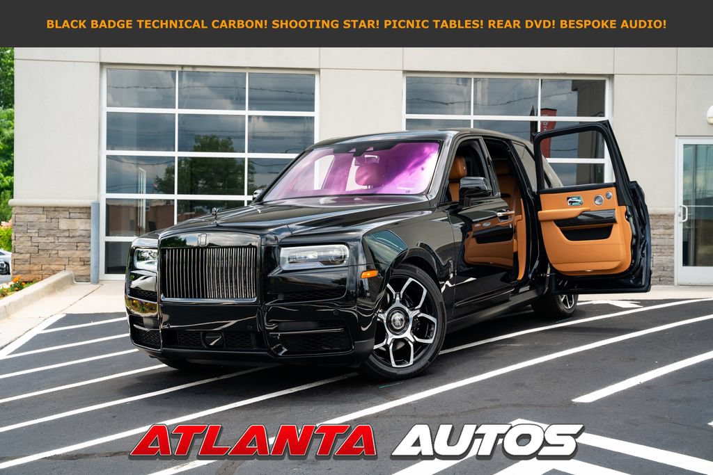 Used 2022 Rolls-Royce Cullinan Black Badge AWD/4WD image 1