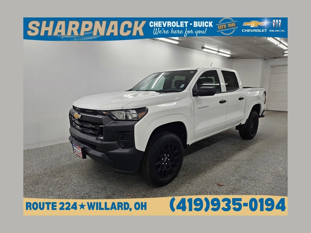 Used 2025 Chevrolet Colorado W/T w/ WT Custom Package RWD image 1