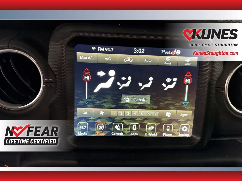 Used 2021 Jeep Wrangler Unlimited Sahara 4xe w/ Cold Weather Group image 29