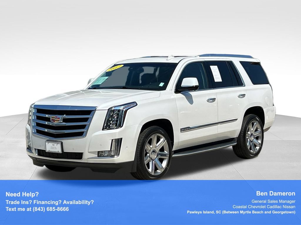 Used 2017 Cadillac Escalade Luxury AWD/4WD image 1