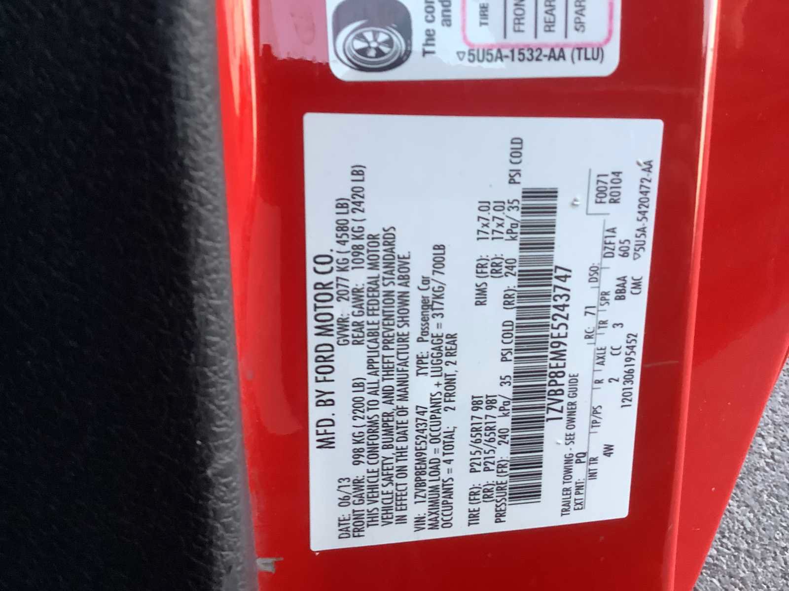 Used 2014 Ford Mustang Premium w/ Equipment Group 201A RWD image 21