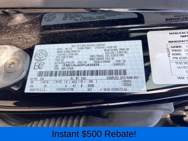 Used 2023 Ford Escape Platinum image 25