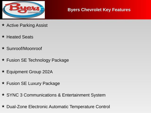 Used 2018 Ford Fusion SE w/ Fusion SE Technology Package FWD image 12