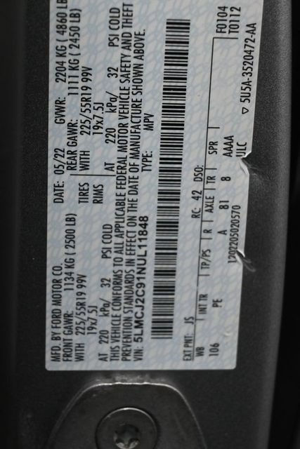 Certified 2022 Lincoln Corsair Reserve w/ Elements Package FWD image 37