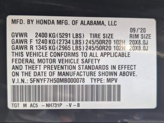 Used 2021 Honda Passport EX-L image 28