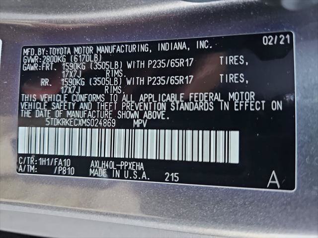 Certified 2021 Toyota Sienna LE FWD image 24