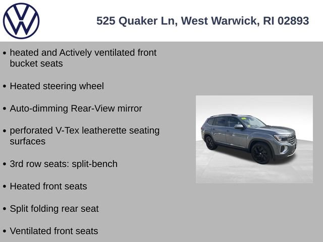 Used 2025 Volkswagen Atlas SE image 18