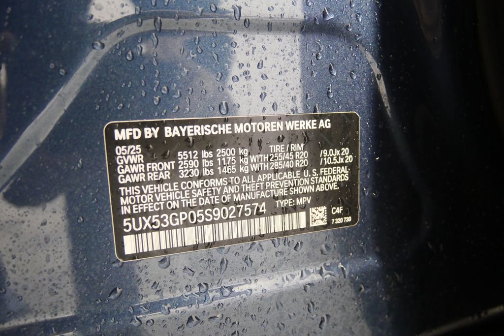 Certified 2025 BMW X3 xDrive30i image 28