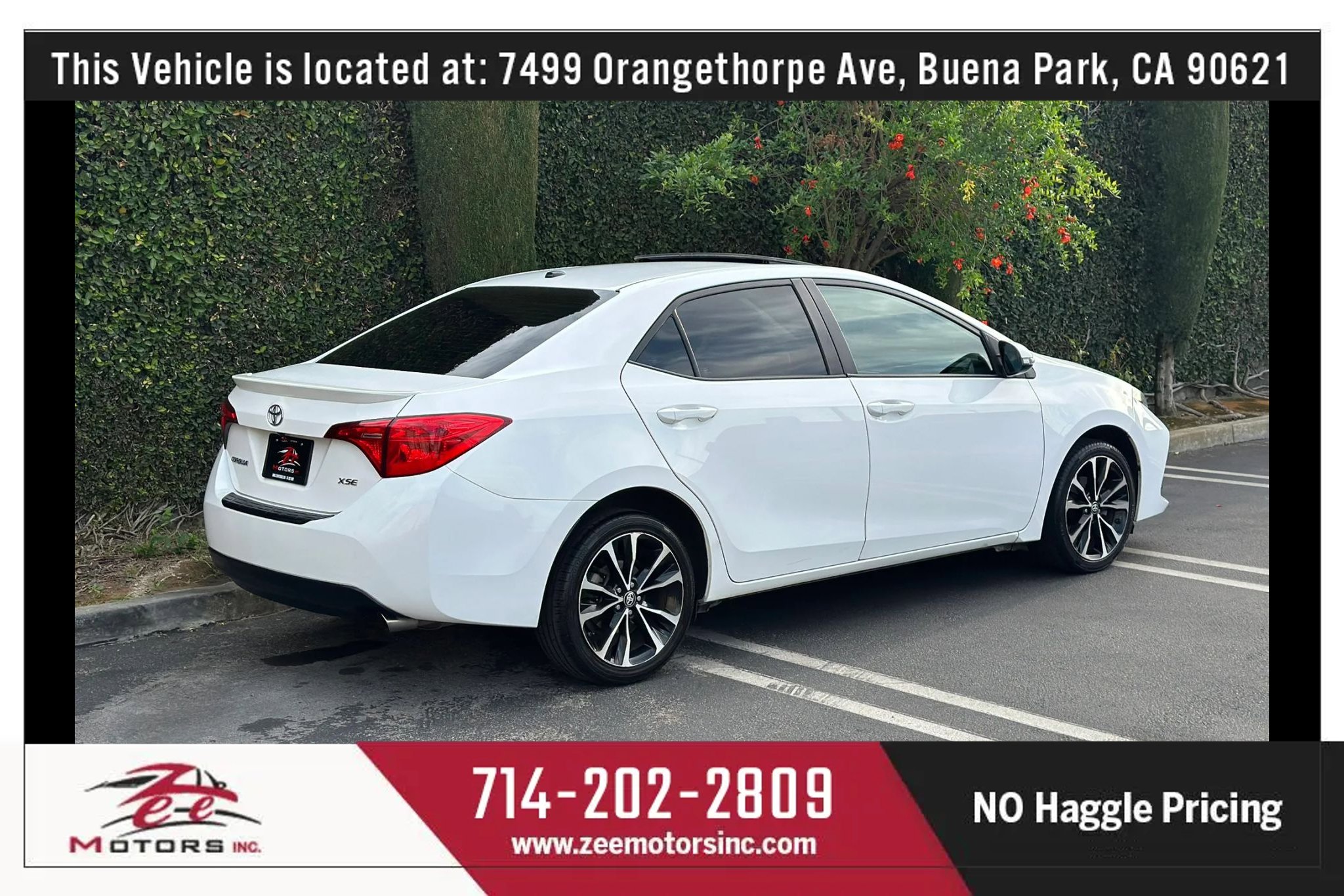 Used 2019 Toyota Corolla XSE FWD image 6