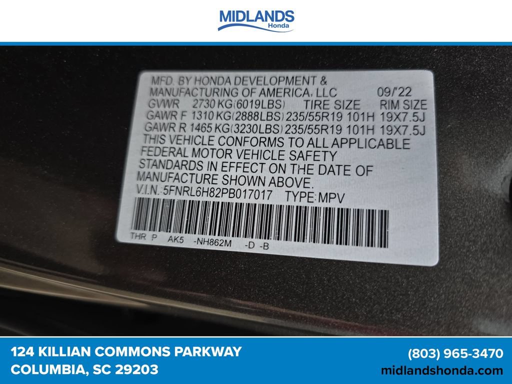 Used 2023 Honda Odyssey Touring image 30