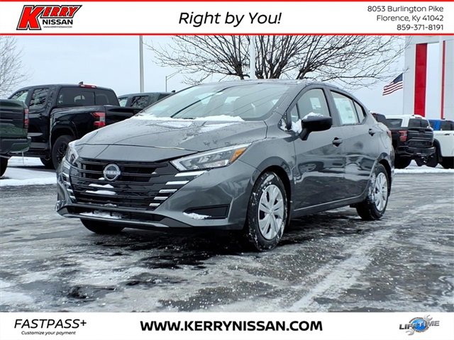 New 2025 Nissan Versa S w/ Trunk Package