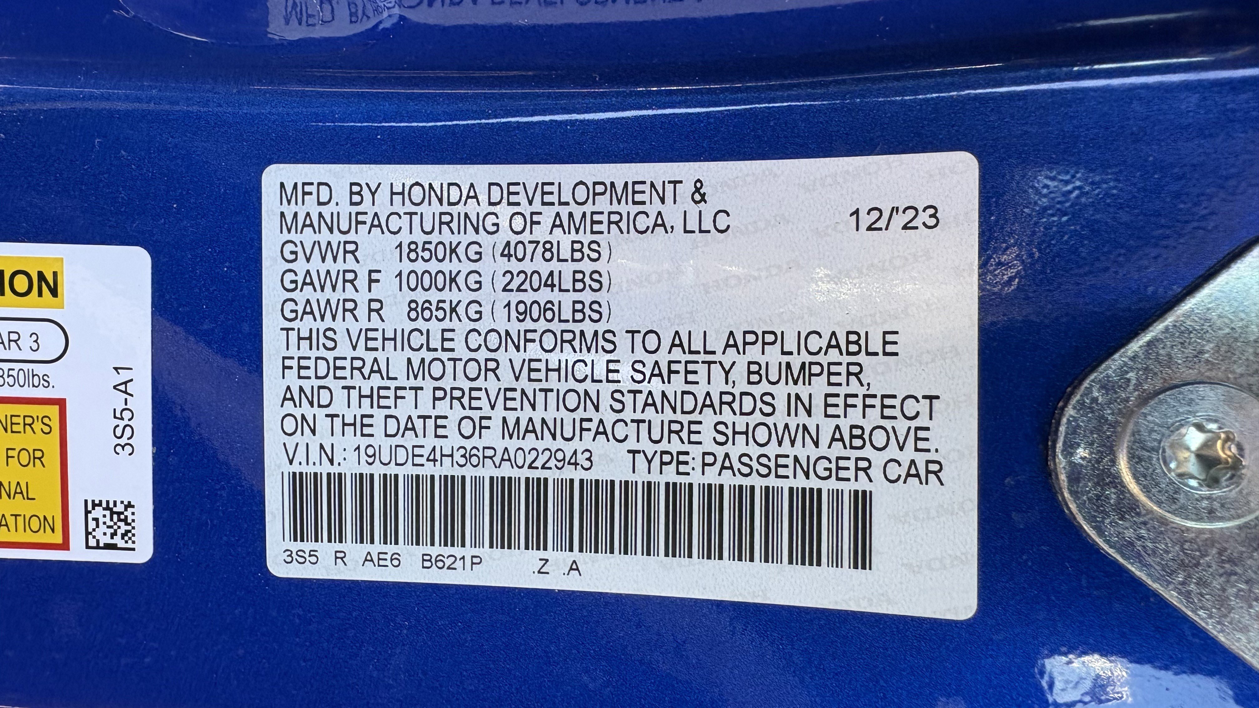 Used 2024 Acura Integra A-Spec image 34