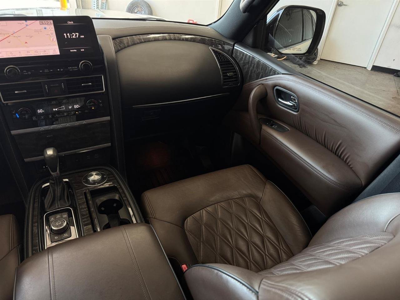 Used 2021 Nissan Armada Platinum w/ Captain's Chairs Package AWD/4WD image 6